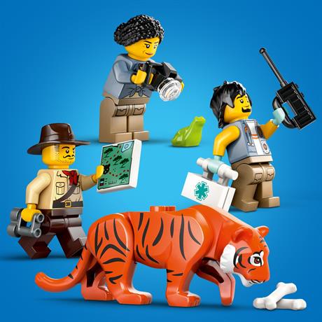 Конструктор LEGO City Внедорожник для исследования джунглей 314 деталей (60426) - фото 7