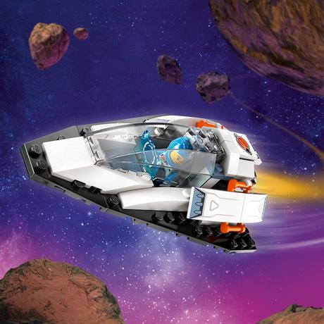 Конструктор LEGO City Космічний корабель і дослідження астероїда 126 деталей (60429) - фото 1