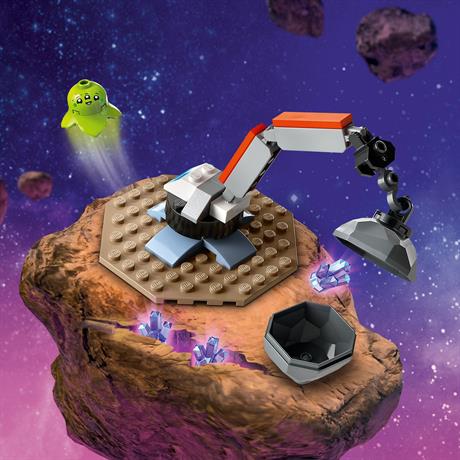 Конструктор LEGO City Космічний корабель і дослідження астероїда 126 деталей (60429) - фото 3