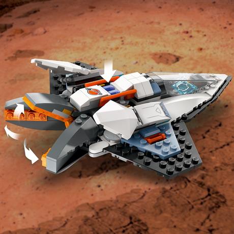 Конструктор LEGO City Міжзоряний космічний корабель 240 деталей (60430) - фото 3