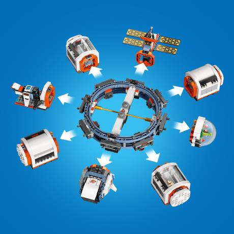 Конструктор LEGO City Модульна космічна станція 1097 деталей (60433) - фото 2