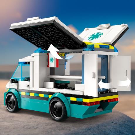 Конструктор LEGO City Швидка допомога 184 деталі (60451) - фото 5