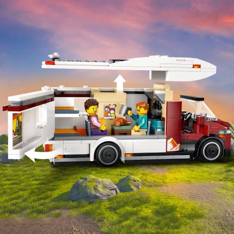 Конструктор LEGO City Приключенческий дом на колесах для отпуска 385 деталей (60454) - фото 5