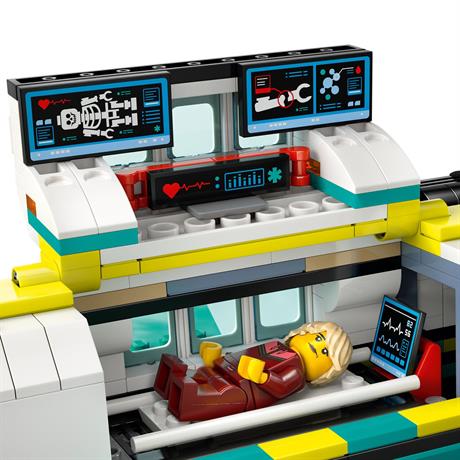 Конструктор LEGO City Літак швидкої медичної допомоги 403 деталі (60465) - фото 3