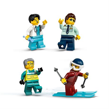 Конструктор LEGO City Літак швидкої медичної допомоги 403 деталі (60465) - фото 5