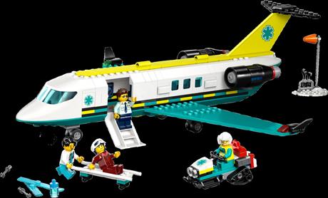 Конструктор LEGO City Літак швидкої медичної допомоги 403 деталі (60465) - фото 9