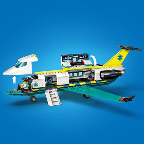 Конструктор LEGO City Літак швидкої медичної допомоги 403 деталі (60465) - фото 10