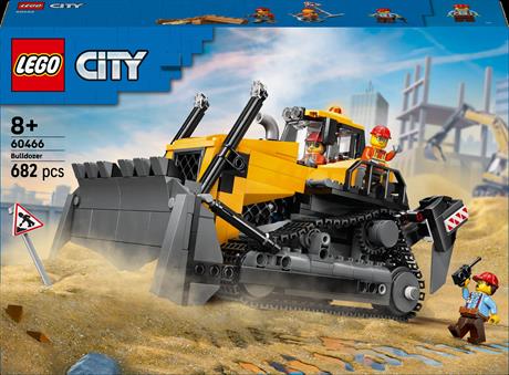 Конструктор LEGO City Жовтий бульдозер 682 деталі (60466) - фото 11