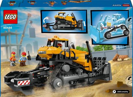 Конструктор LEGO City Жовтий бульдозер 682 деталі (60466) - фото 12