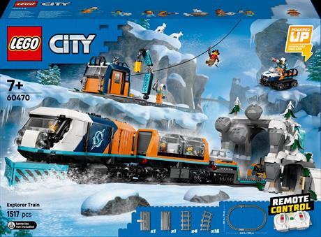 Конструктор LEGO City Арктичний дослідницький експрес 1517 деталей (60470) - фото 9