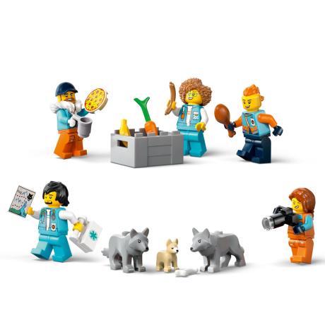 Конструктор LEGO City Арктична дослідницька вантажівка з науковою лабораторією 1064 деталі (60471) - фото 5