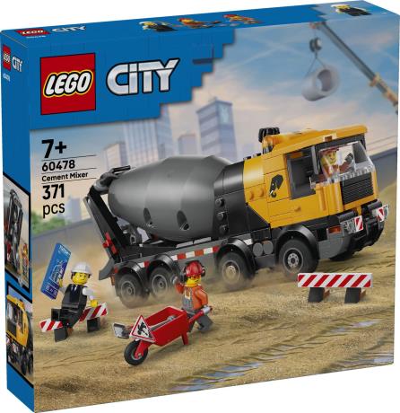 Конструктор LEGO City Бетонозмішувач 371 Деталь (60478) - фото 7