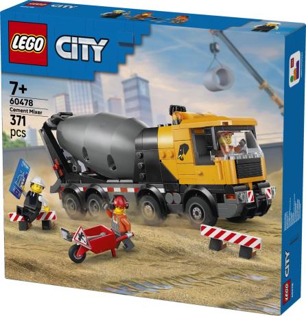 Конструктор LEGO City Бетонозмішувач 371 Деталь (60478) - фото 7