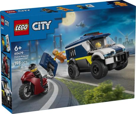 Конструктор LEGO City Полицейский фургон для перевозки узников 198 Деталей (60479) - фото 2
