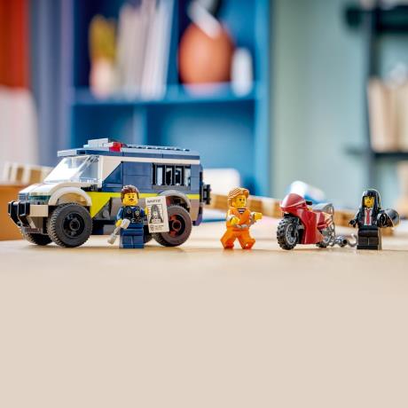 Конструктор LEGO City Полицейский фургон для перевозки узников 198 Деталей (60479) - фото 2