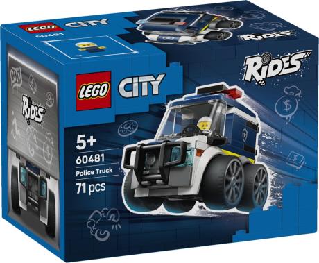 Конструктор LEGO City Автомобили — Полицейский грузовик 71 Деталь (60481) - фото 4