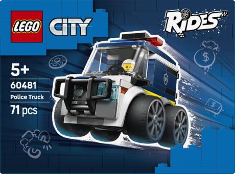 Конструктор LEGO City Автомобили — Полицейский грузовик 71 Деталь (60481) - фото 4