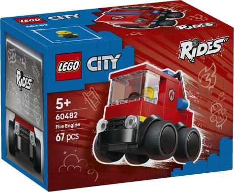 Конструктор LEGO City Автівки — Пожежна машина 67 Деталей (60482) - фото 6