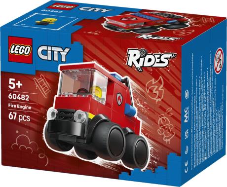 Конструктор LEGO City Автівки — Пожежна машина 67 Деталей (60482) - фото 7