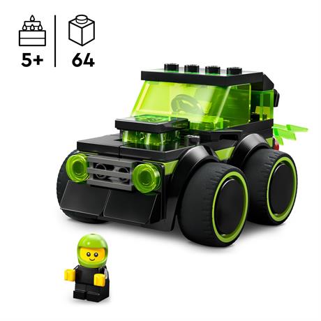 Конструктор LEGO City Автівки — Ігровий автомобіль для перегонів 64 Деталі (60484) - фото 1