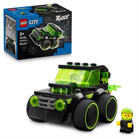 Конструктор LEGO City Автівки — Ігровий автомобіль для перегонів 64 Деталі (60484) - фото 2