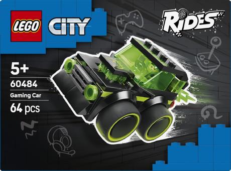 Конструктор LEGO City Автівки — Ігровий автомобіль для перегонів 64 Деталі (60484) - фото 6