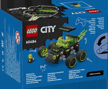 Конструктор LEGO City Автівки — Ігровий автомобіль для перегонів 64 Деталі (60484) - фото 0