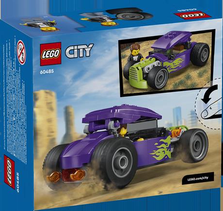 Конструктор LEGO City Хотрод 81 Деталь (60485) - фото 1