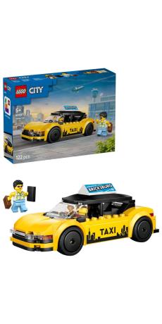 Конструктор LEGO City Желтое такси 122 Детали (60487) - фото 4