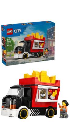 Конструктор LEGO City Грузовик с картофелем фри 216 Деталей (60488) - фото 2