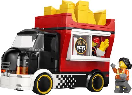 Конструктор LEGO City Грузовик с картофелем фри 216 Деталей (60488) - фото 2