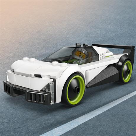 Конструктор LEGO City Реактивный самолет против автомобиля 259 Деталей (60489) - фото 3