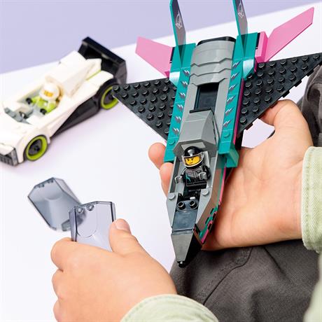 Конструктор LEGO City Реактивный самолет против автомобиля 259 Деталей (60489) - фото 4