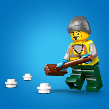 Конструктор LEGO City Снегоочиститель 263 Детали (60490) - фото 4