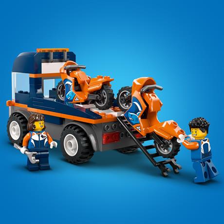 Конструктор LEGO City Транспортер мотоциклів 88 Деталей (60491) - фото 2