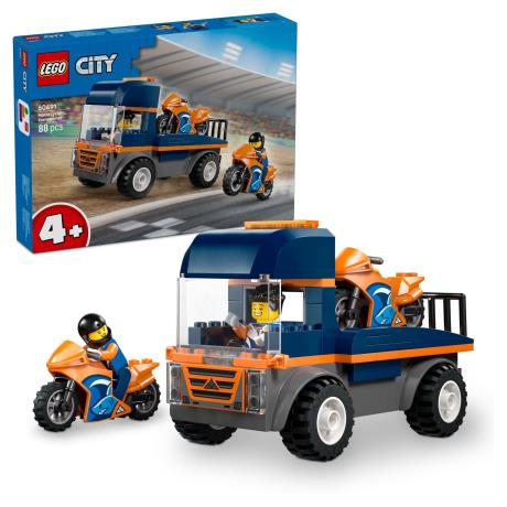 Конструктор LEGO City Транспортер мотоциклів 88 Деталей (60491) - фото 7