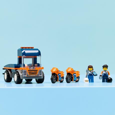 Конструктор LEGO City Транспортер мотоциклів 88 Деталей (60491) - фото 7