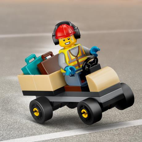 Конструктор LEGO® City Пасажирський літак - Конструктор іграшкового літака, 118 деталей (60492) - фото 3
