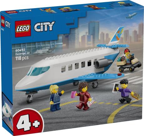 Конструктор LEGO® City Пасажирський літак - Конструктор іграшкового літака, 118 деталей (60492) - фото 13