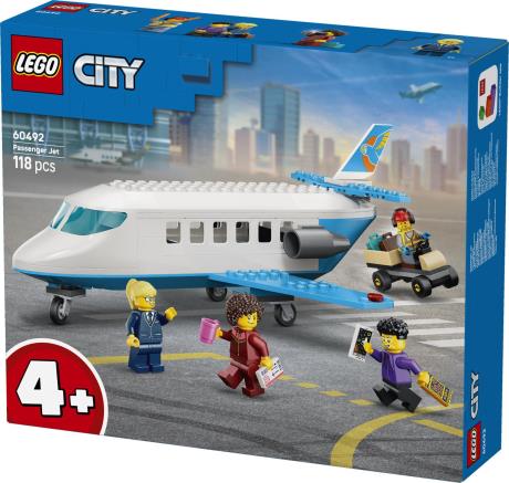Конструктор LEGO® City Пасажирський літак - Конструктор іграшкового літака, 118 деталей (60492) - фото 14