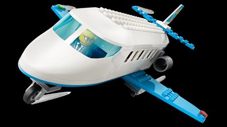 Конструктор LEGO® City Пассажирский самолёт — конструктор игрушечного самолёта, 118 деталей (60492) - фото 15