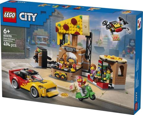Конструктор LEGO® City Доставка піци з різними транспортними засобами, 494 деталі  (60496) - фото 10