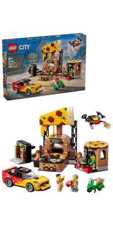 Конструктор LEGO® City Доставка піци з різними транспортними засобами, 494 деталі  (60496) - фото 12