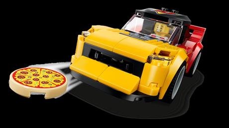 Конструктор LEGO® City Доставка пиццы с различными транспортными средствами, 494 детали (60496) - фото 15