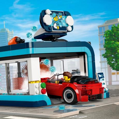Конструктор LEGO® City Туннельная автомойка — набор для сборки, 583 детали (60497) - фото 2
