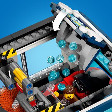 Конструктор LEGO® City Туннельная автомойка — набор для сборки, 583 детали (60497) - фото 4