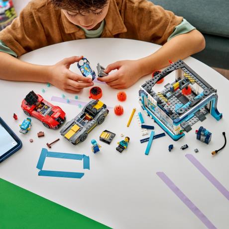 Конструктор LEGO® City Туннельная автомойка — набор для сборки, 583 детали (60497) - фото 6