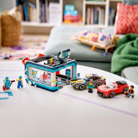 Конструктор LEGO® City Туннельная автомойка — набор для сборки, 583 детали (60497) - фото 10
