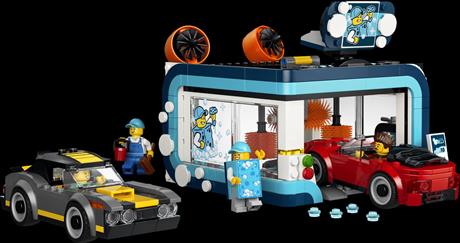 Конструктор LEGO® City Туннельная автомойка — набор для сборки, 583 детали (60497) - фото 12