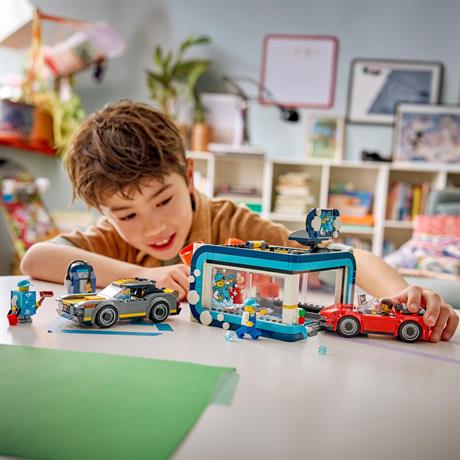 Конструктор LEGO® City Туннельная автомойка — набор для сборки, 583 детали (60497) - фото 13